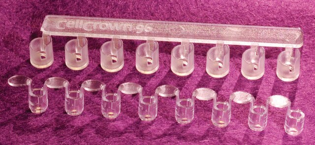 CellCrown&#8482; インサート 96 well plate inserts, 8-well strips, sterile