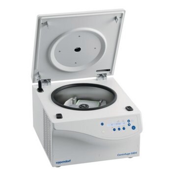 Eppendorf&#174; Centrifuge 5804 G incl. rotor A-4-72 and 15/50 mL adapters for conical tubes, AC/DC input 230 V AC, UK plug