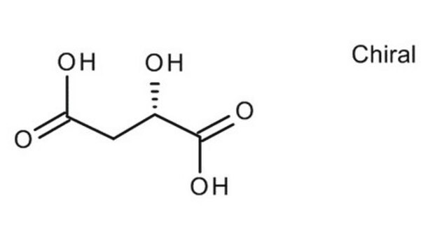 Kwas L-(-)-malonowy for resolution of racemates for synthesis