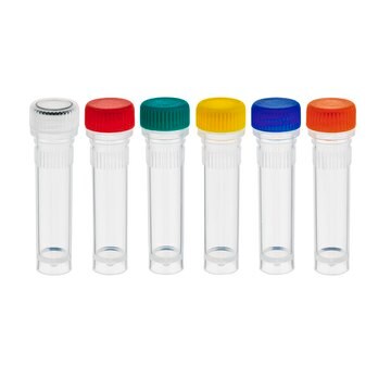 MTC&#8482; Bio ClearSeal&#8482; Screw Cap Microtubes capacity 0.5&#160;mL, non-sterile, without cap, self standing, pack of 1000&#160;ea