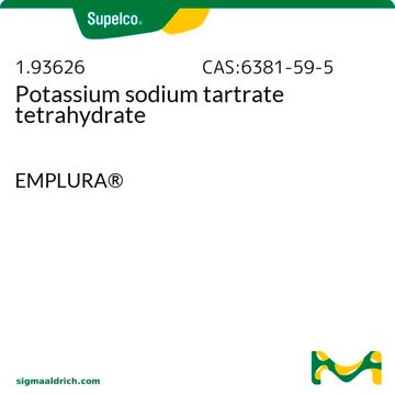 Tartrato di Sodio e Potassio tetraidrato EMPLURA&#174;