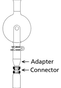 Connecting Adapter female joint: ST/NS 14/20, thread size 13-425