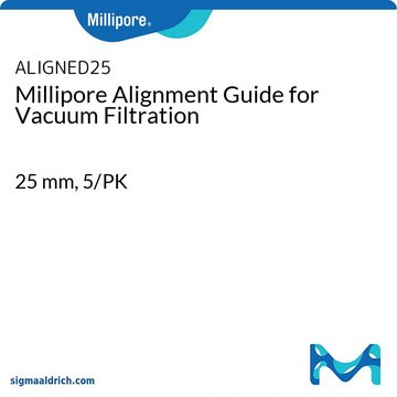 Millipore Alignment Guide for Vacuum Filtration 25 mm, 5/PK