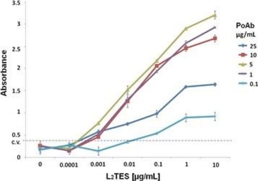 Anti-Mouse IgG (whole molecule)–Peroxidase antibody produced in goat affinity isolated antibody, buffered aqueous solution