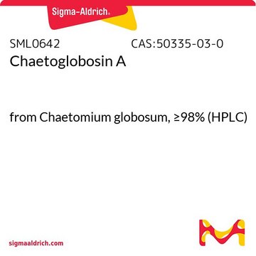 Chaetoglobosin A from Chaetomium globosum, &#8805;98% (HPLC)