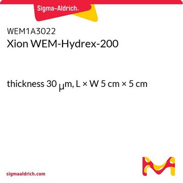 Xion WEM-Hydrex-200 thickness 30&#160;&#956;m, L × W 5&#160;cm × 5&#160;cm