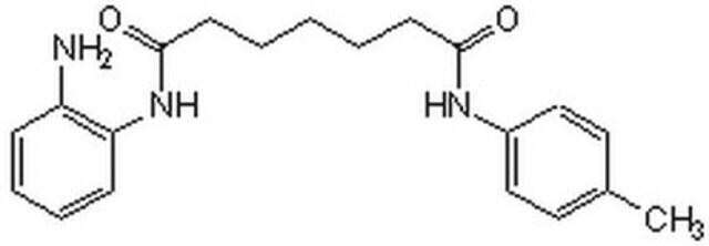 Histone Deacetylase Inhibitor VII, 106 The Histone Deacetylase Inhibitor VII, 106, also referenced under CAS 937039-45-7, controls the biological activity of Histone Deacetylase. This small molecule/inhibitor is primarily used for Cell Structure applications.