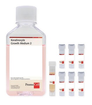 Keratinocyte Growth Medium 2 Kit including Basal Medium and SupplementPack, 500 ml