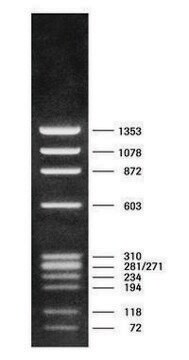 DNA-Molekulargewichtsmarker IX solution, pkg of 50&#160;&#956;g (in 200 &#956;l)