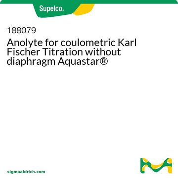 Anolyte for coulometric Karl Fischer Titration without diaphragm Aquastar&#174;