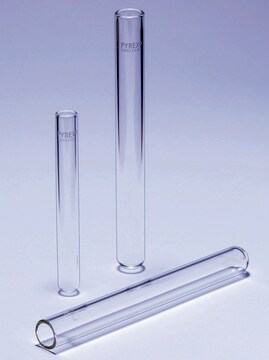 Pyrex&#174; Test tubes, without rim, heavy wall 18&#160;mL