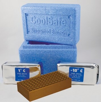 CoolSafe&#8482; system to hold, 91 x 0.5mL tubes