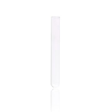 KIMBLE&#174; disposable rimless culture tube round bottom borosilicate glass, tube diam. (12&#160;mm) (75&#160;mm), non-sterile