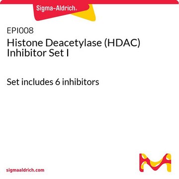 Histone Deacetylase (HDAC) Inhibitor Set I Set includes 6 inhibitors