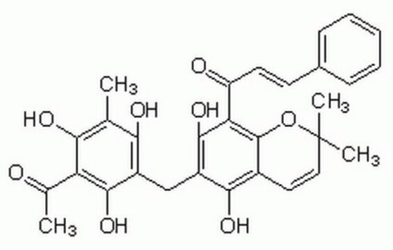 咖马林 A cell-permeable and reversible protein kinase C inhibitor that exhibits greater selectivity for PKC&#948; (IC&#8325;&#8320; = 3-6 &#181;M) and PKC&#952;.