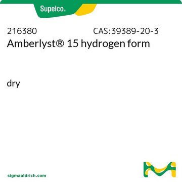 Amberlyst&#174; 15 hydrogen form dry