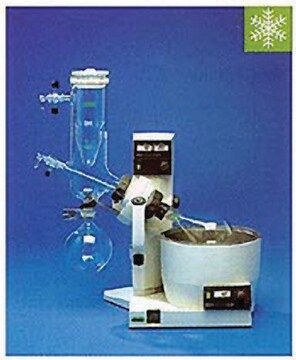 Büchi&#174; rotary evaporator Model R-205 basic, plastic-coated glass, with diagonal condenser assembly