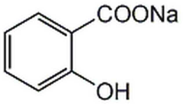 Natriumsalicylat, CAS-Nr. 54-21-7, Calbiochem A cell-permeable, non-steroidal anti-inflammatory agent that interferes with TNF-induced NF-&#954;B activation by inhibiting phosphorylation and subsequent degradation of the I&#954;B-&#945; protein.