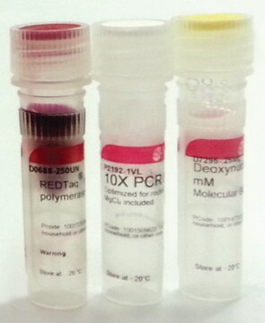 REDTaq&#174; SuperPak&#8482; DNA Polymerase Taq for routine PCR with inert dye; with 10X buffer &amp; dNTP mix