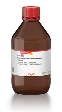 单分散纳米金刚石颗粒 5&#160;nm avg. part. size (DLS), 10&#160;mg/mL in H2O, carboxylated