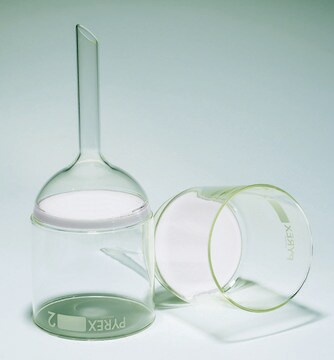 Pyrex&#174; Büchner filter funnels with sintered disc 500&#160;mL, disc diam. 95&#160;mm, porosity grade 3