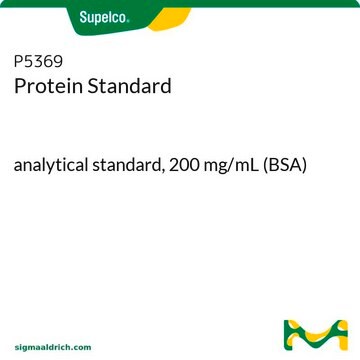 タンパク質標準物質 analytical standard, 200&#160;mg/mL (BSA)