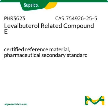 Levalbuterol Related Compound E certified reference material, pharmaceutical secondary standard