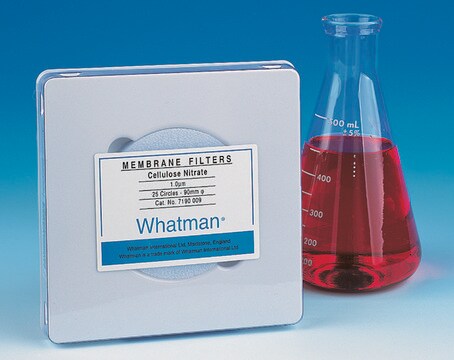 Whatman&#174; cellulose acetate membranes cellulose acetate membrane circles, white plain, 0.2 &#956;m, 47 mm, 100/pk