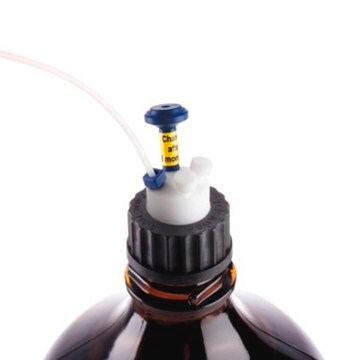 HPLC-bottle adapter with 3 tube connections ID 3.2 mm, solvents supply