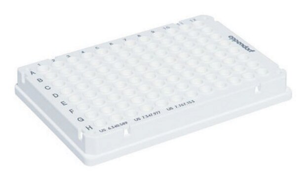 Eppendorf twin.tec&#174; Real-Time PCR Plates 96 Skirted, PCR clean, volume 150&#160;&#956;L, white plate (white wells), pack of 25