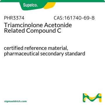 Triamcinolone Acetonide Related Compound C certified reference material, pharmaceutical secondary standard