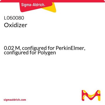 Oxidizer 0.02 M, configured for PerkinElmer, configured for Polygen