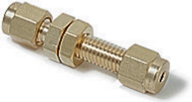 Swagelok&#174; Bulkhead Union Swagelok&#174; 200-61, brass, 1/8 in.