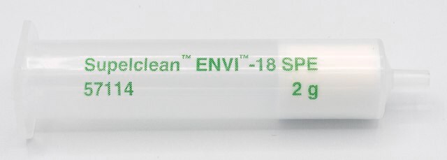 Tubo Supelclean&#8482; ENVI&#8482;-18 SPE bed wt. 2&#160;g, volume 12&#160;mL, pk of 20