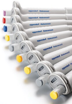 Eppendorf&#174; Reference&#174; 2 Variable Volume Pipettor 8-channel, incl. epT.I.P.S.&#174; Box, volume 10-100&#160;&#956;L, yellow