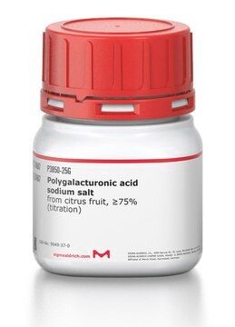 Polygalakturonsäure Natriumsalz from citrus fruit, &#8805;75% (titration)