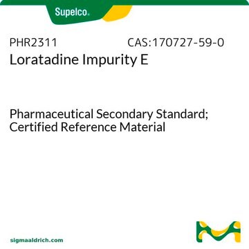 Loratadyna Zanieczyszczenie E Pharmaceutical Secondary Standard; Certified Reference Material