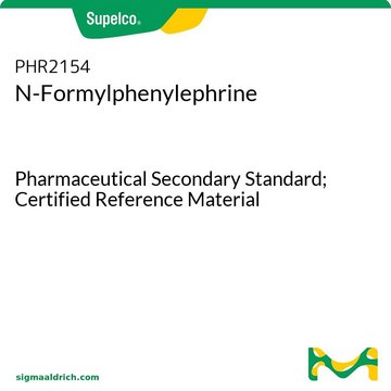 N-Formylphenylephrine Pharmaceutical Secondary Standard; Certified Reference Material