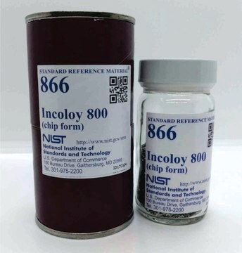 Incoloy&#174; 800 NIST&#174; SRM&#174; 866