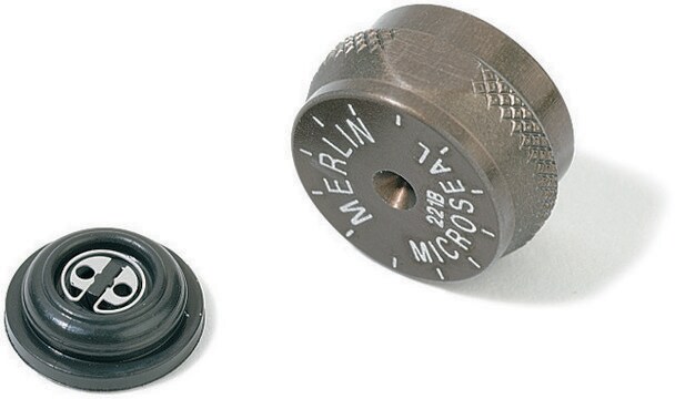 Merlin Microseal&#8482;システム (Agilent対応) 1 nut and 2 General Purpose (3-100 psi) septa