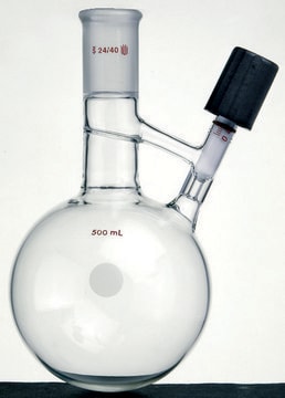 Synthware&#8482; solvent transfer/storage flask 250 mL, joint: ST/NS 24/40, valve size 0-8&#160;mm