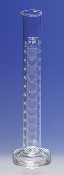 Pyrex&#174; double metric scale economy grade graduated cylinder volume 1,000&#160;mL