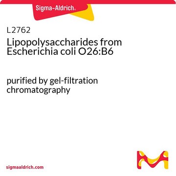 脂多糖 来源于大肠杆菌 026:B6 purified by gel-filtration chromatography