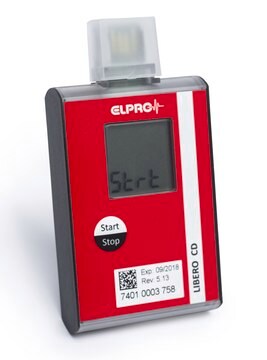 Enregistreur de données de température à -95&nbsp;°C -95°C single use data logger, for dry ice temperature measurement during shipment of pyromat&#174; cells or pyrodetect cryoblood