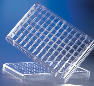 康宁&#174; HTS Transwell&#174; 96 孔渗透支持系统附件板 96 well receiver plate, TC-treated, flat bottom, sterile, w/lid, clear, 10/cs