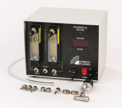 PlasmaFlo gas flow mixer and pressure monitor AC/DC input 115 V AC