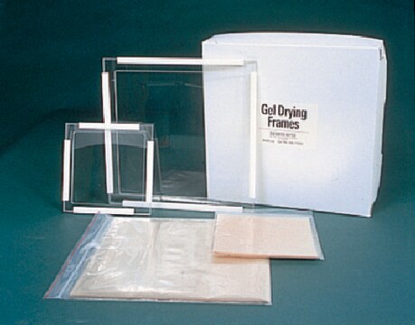 Gel drying frames Extra cellophane sheets, size 14&#160;cm × 14&#160;cm