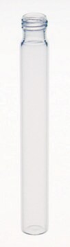 KIMBLE&#174; disposable screw thread culture tube flat bottom borosilicate glass, tube diam. × L (20&#160;mm) (113&#160;mm), non-sterile