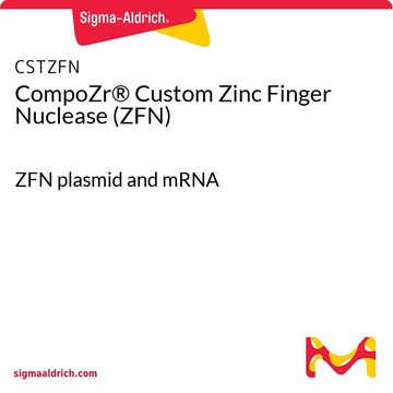 CompoZr&#174; Custom Zinc Finger Nuclease (ZFN) ZFN plasmid and mRNA