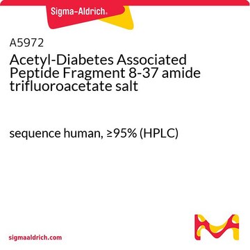 Acetyl-Diabetes Associated Peptide Fragment 8-37 amide trifluoroacetate salt sequence human, &#8805;95% (HPLC)